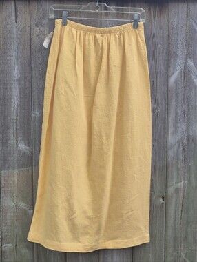 Vintage 100% Linen Skirt Size XS